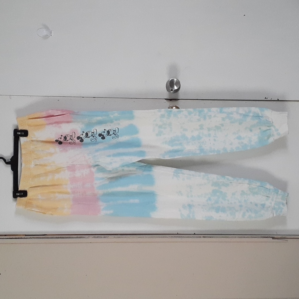 Women's Mickey Tie Dye Boho Lounge Joggers